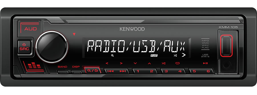 Autoradio Kenwood KMM-105RY